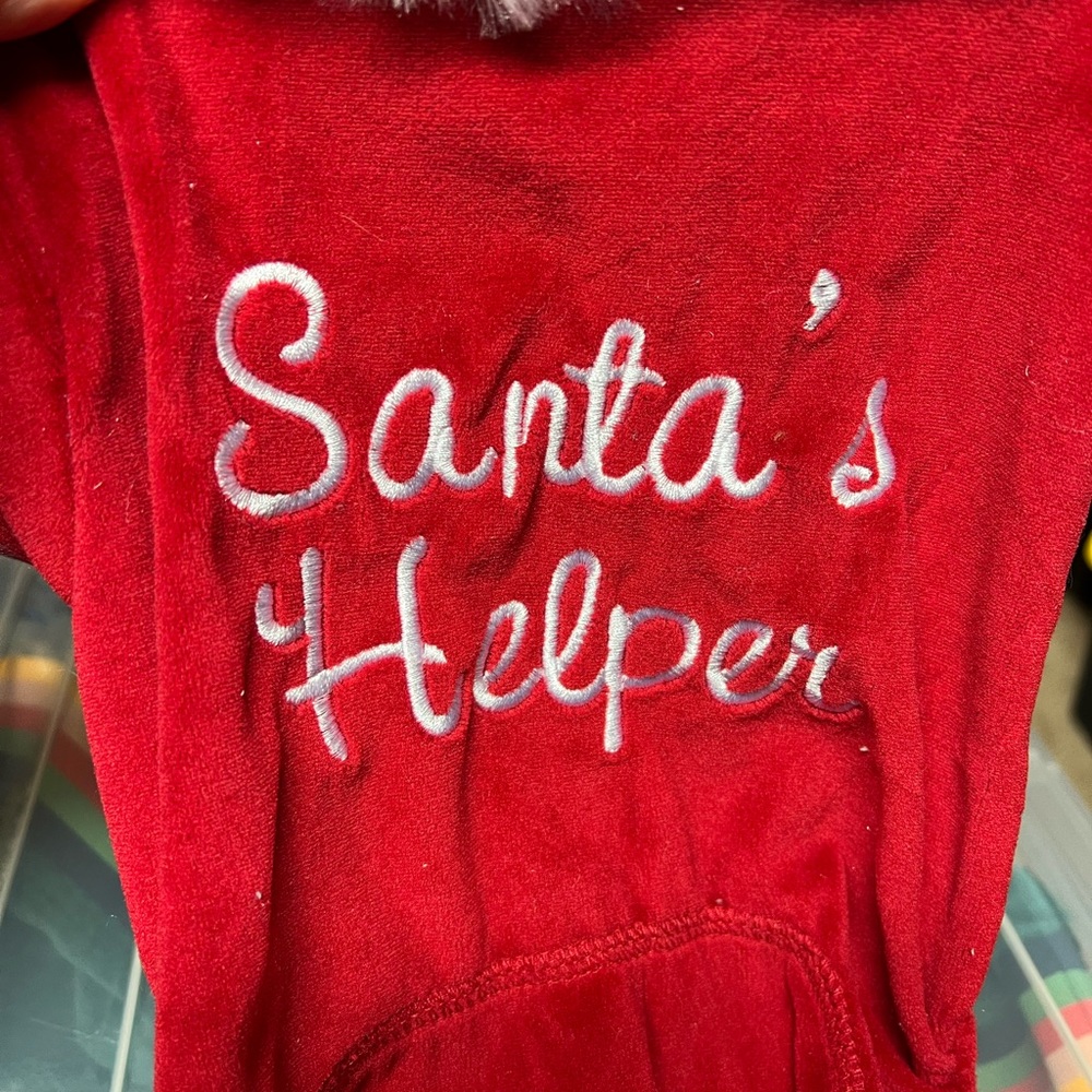 Dog outfit Santa helper outfit - Picture 7 of 8